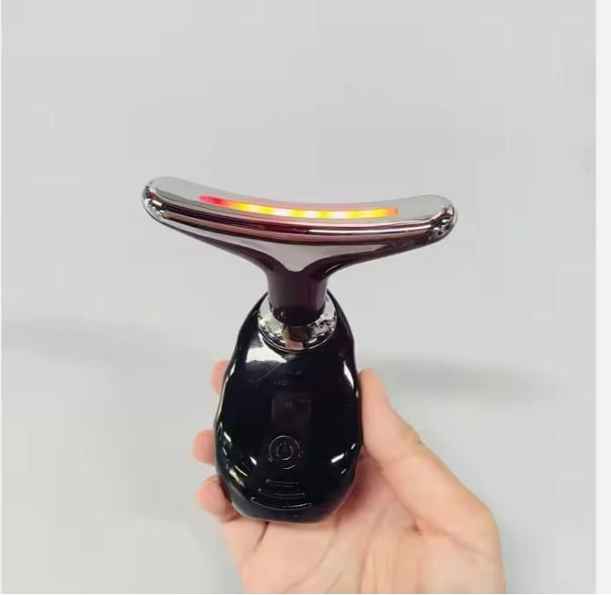 EMS RED LIGHT THERAPY FACE NECK LIFT WRINKLE REMOVER TIGHTEN MASSAGER