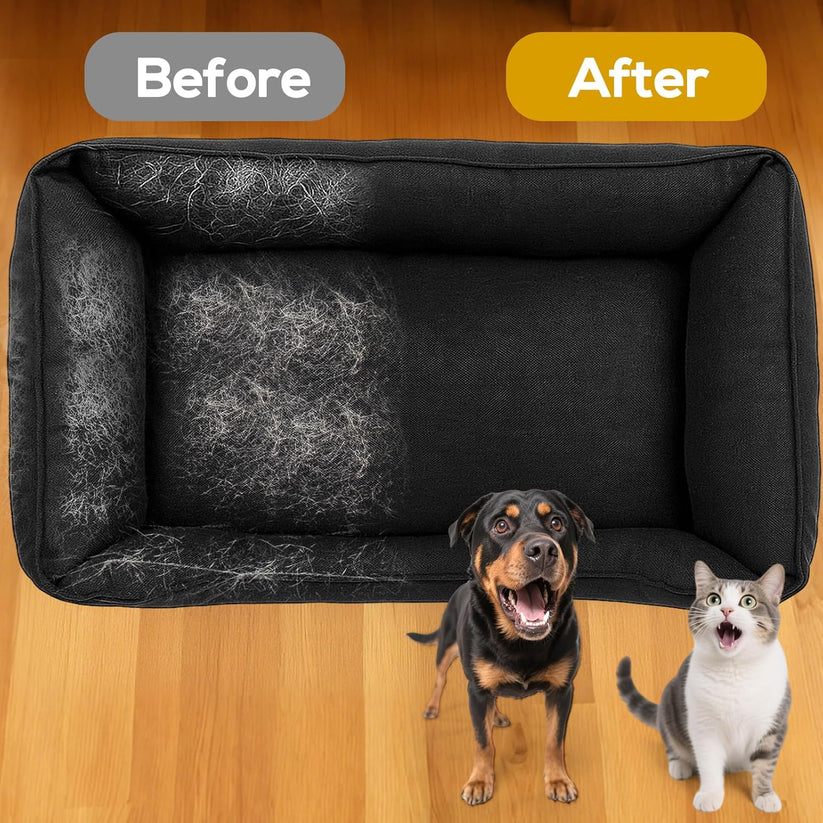 Pet Fur Remover Glove – Reusable Grooming Glove for Cats & Dogs (Pack of 2)